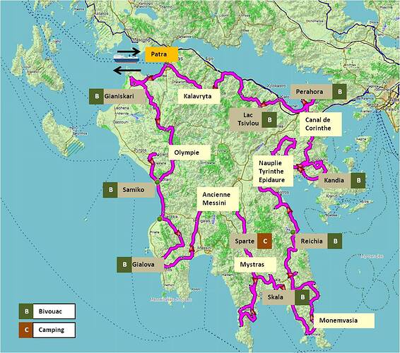 Map-Peloponnese