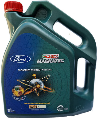 Huile moteur Castrol Magnatec 0W-30 D (5 Litres)