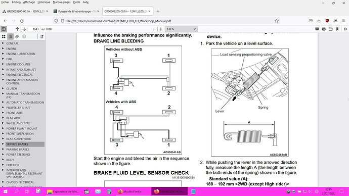 L200 ABS brake bleeding procedure