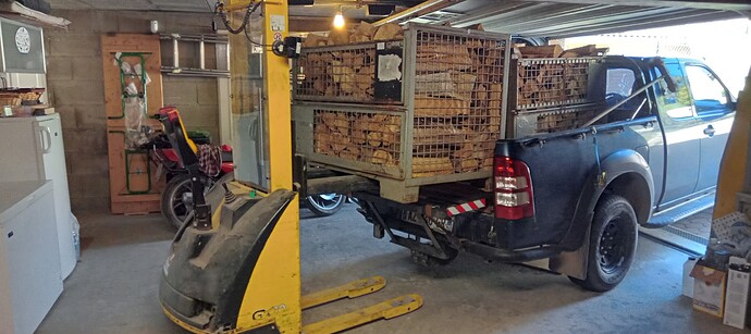 pick-up dechargement