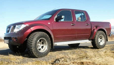 Nissan Navara D40 [2005 .. 2010] - Tailles des roues/pneus, PCD, déport et  caractéristiques de jante