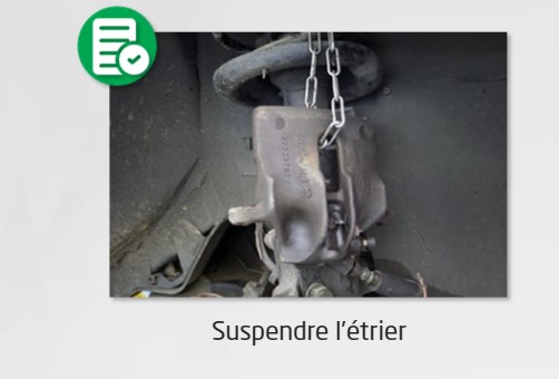 susprendre etrier