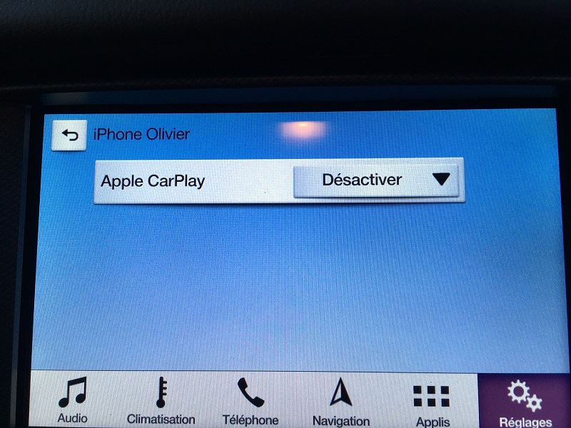 Apple Carplay disable.JPG