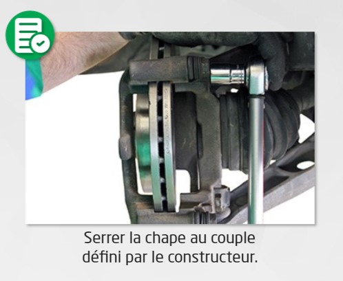 serrage couple chape